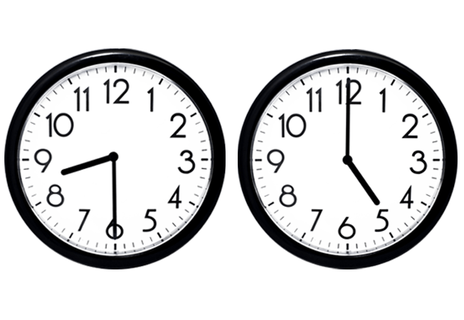 twee klokken