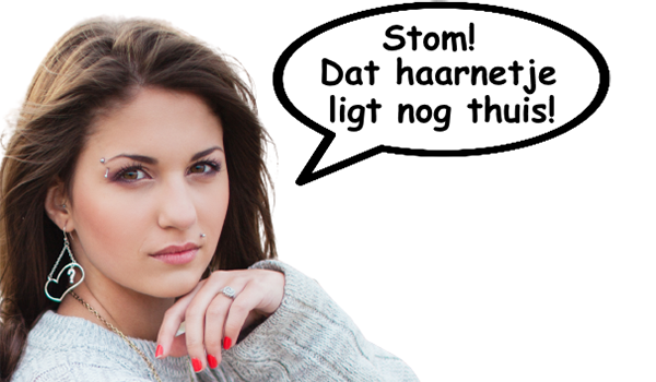 meisje met veel sieraden