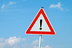 waarschuwingsbord