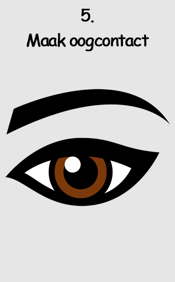 tekening van een oog
