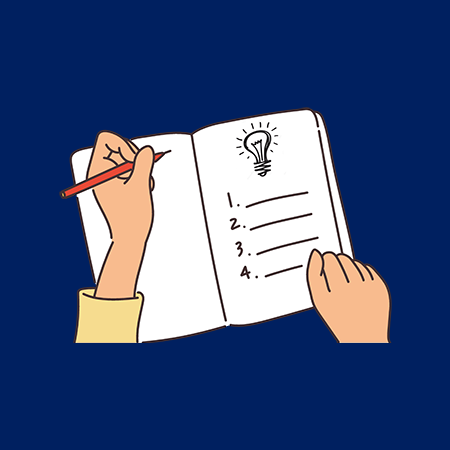 tekening van optekenschrift