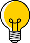 gestileerde tekening van een lamp