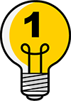 gestileerde tekening van een lamp