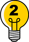gestileerde tekening van een lamp