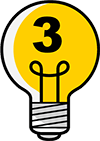 gestileerde tekening van een lamp