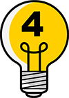 gestileerde tekening van een lamp