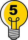 gestileerde tekening van een lamp