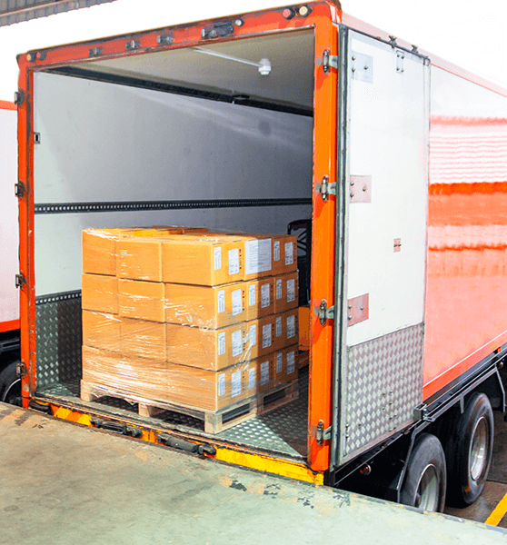 laadruimte vrachtwagen