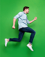 dansende  jongen