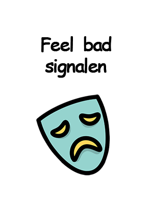 illustratie masker boos
