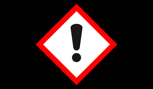symbool voor jeuk en brand