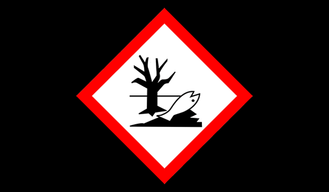 symbool voor slecht vooor het milieu