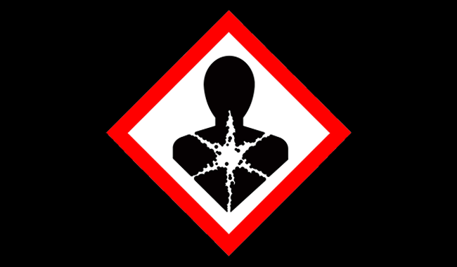 symbool voor kankerverwekkend